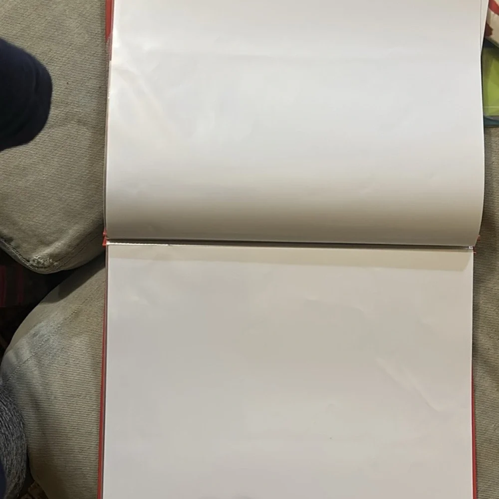 Baseball theme blank scrapbook - New - Picture 2 of 3
